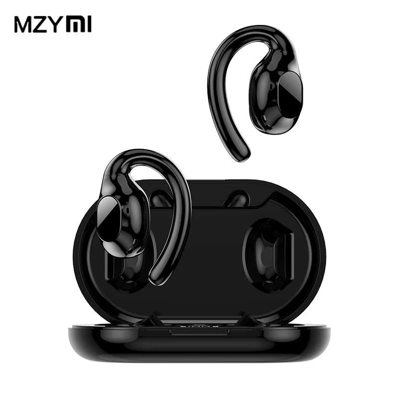 

MZYMI I68 Wireless Bluetooth Earphones Open Ear TWS Headphones EarHooks Sports Headset Bone Conduction Earbuds With Mic