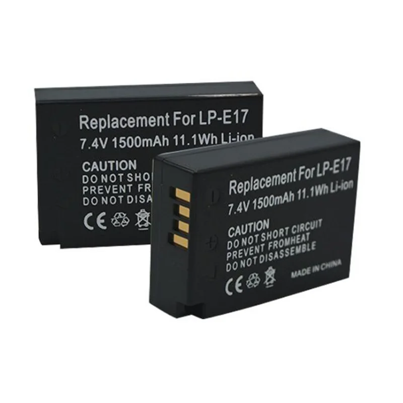 1500mAh LP-E17 LPE17 LP E17 Battery rechargeable battery camera battery For Canon EOS R8 R50 RP R10 200D 250D 750D 760D 800D 850D 8000D 77D M3 M5 M6 T6i T6s T8i T7i