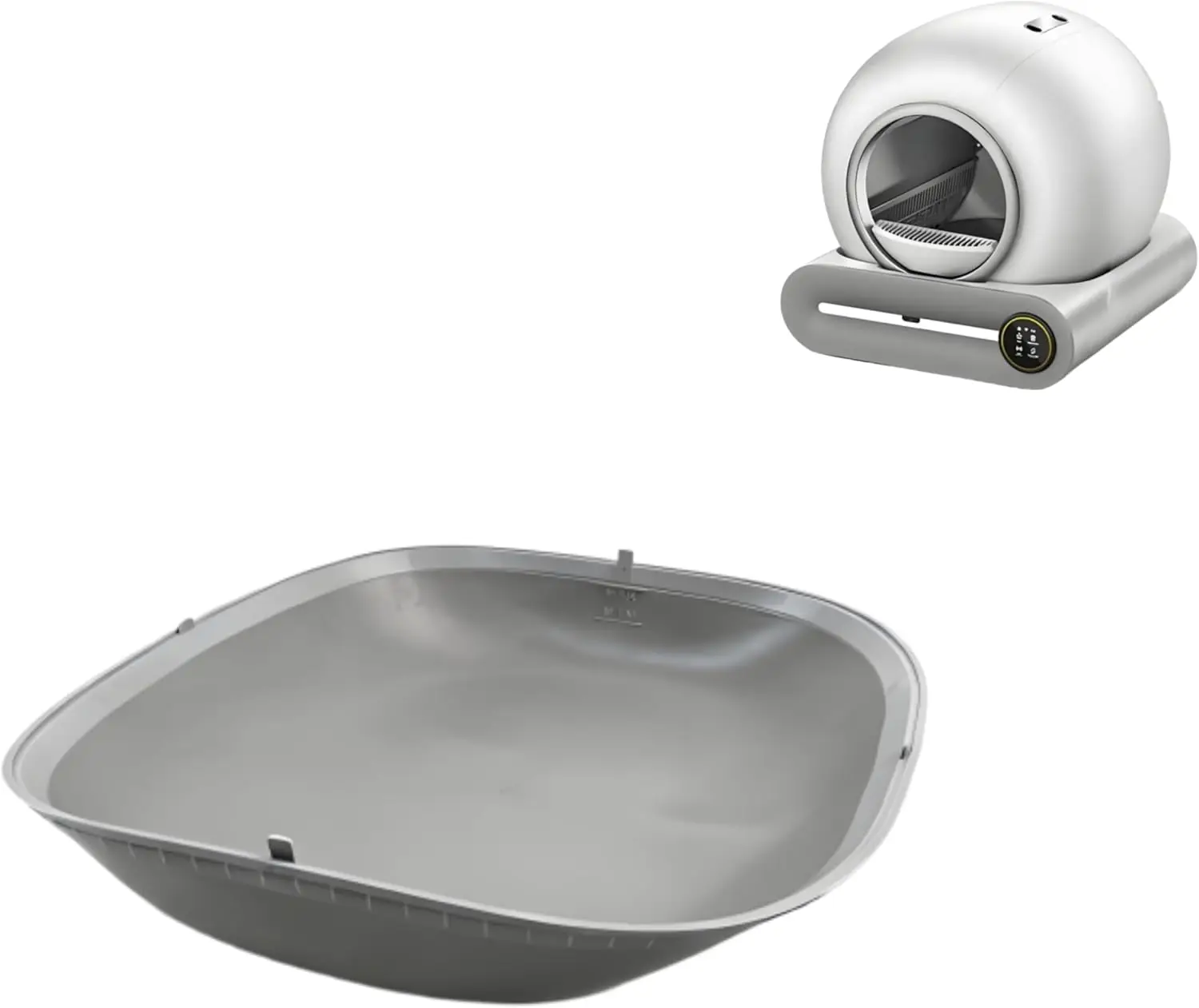 Cat Litter Box Accessories Bottom Capsule Bracket Silicone Pad That Bin Litter Mat Replacement for Self-Cleaning Cat Litter Box Cat Litter Box Accessories Bottom Capsule Bracket Silicone Pad That Bin Litter Mat Replacement for Self-Cleaning Cat Litter Box