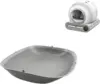 Cat Litter Box Accessories Bottom Capsule Bracket Silicone Pad That Bin Litter Mat Replacement for Self-Cleaning Cat Litter Box