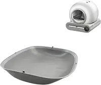 Cat Litter Box Accessories Bottom Capsule Bracket Silicone Pad That Bin Litter Mat Replacement for Self-Cleaning Cat Litter Box