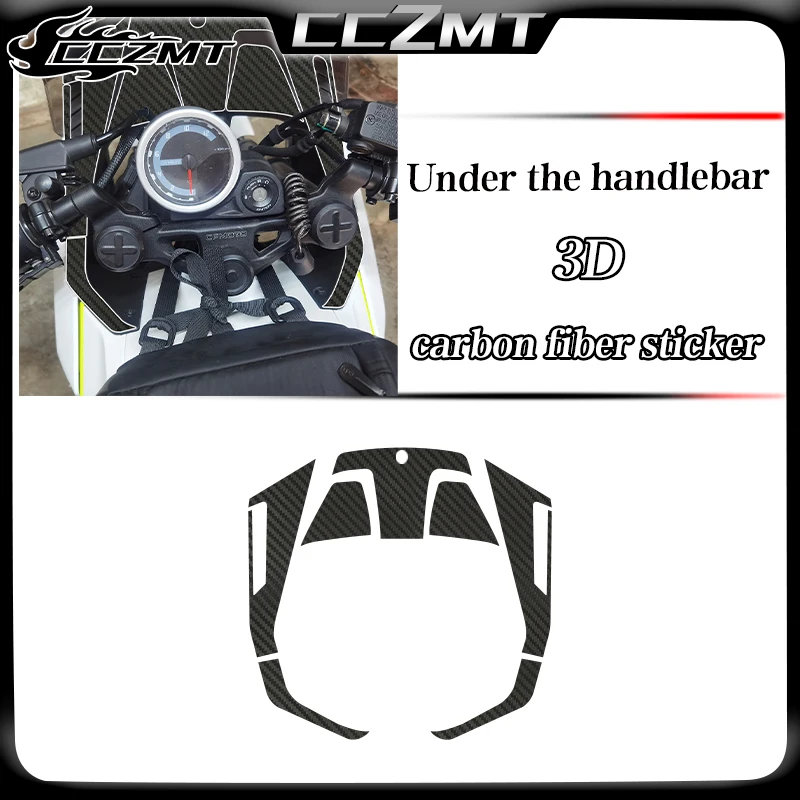 CFMOTO XO PAPIO  ǰ ƼĿ, 3D ź  ȣ ƼĿ,  ƼĿ, Į ׼