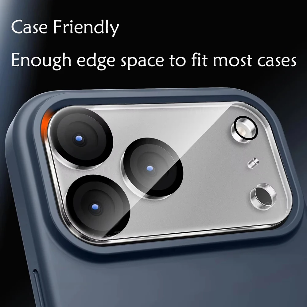 Triple Camera Lens Protector Set - 9H HD Transparent Acrylic Lens Shield