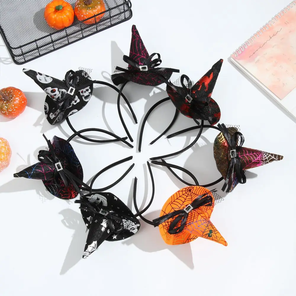 1PCS Neuheit Festival Schädel Stirnband Cosplay Requisiten Punkt Kappe Halloween Stirnband Party Haarband Decor Headwear Leistung Requisiten – Detail 12