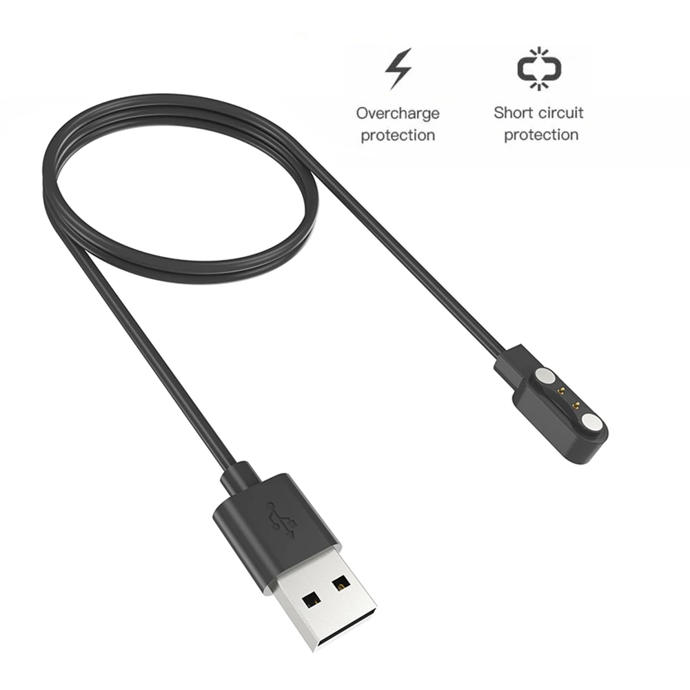 마그네틱 USB 교체 충전기 코드, 스마트 워치 충전 케이블 도크 어댑터 액세서리, COLMI P8 MAX 2022, C60, C61, i20, i30