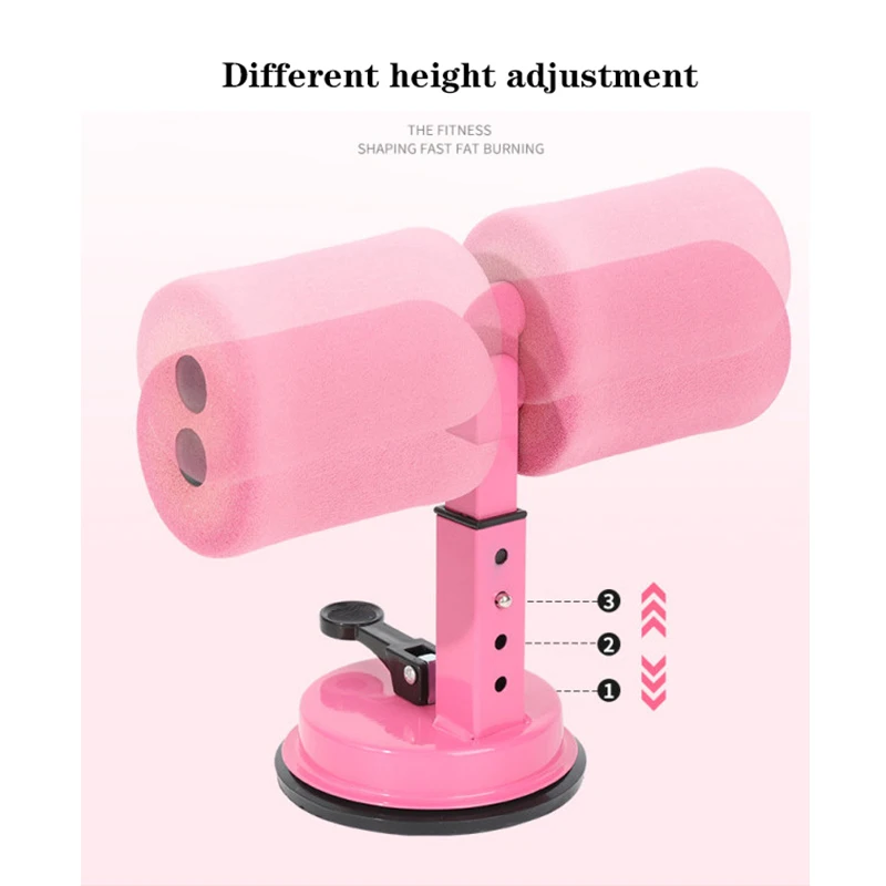 Sit-Ups Floor Fixed Bracket Portable Sit-Up Aids Can Adjust The Height Support Point Men And Women Home Fitness Device