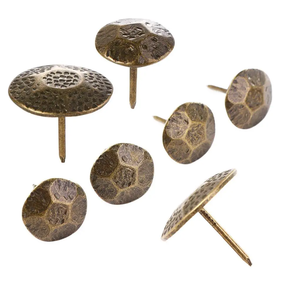 Bronze DIY Stud Fasteners Jewelry  Tool Table Pushpins Furniture Hardware Sofa Decorative Tacks Upholstery Nail