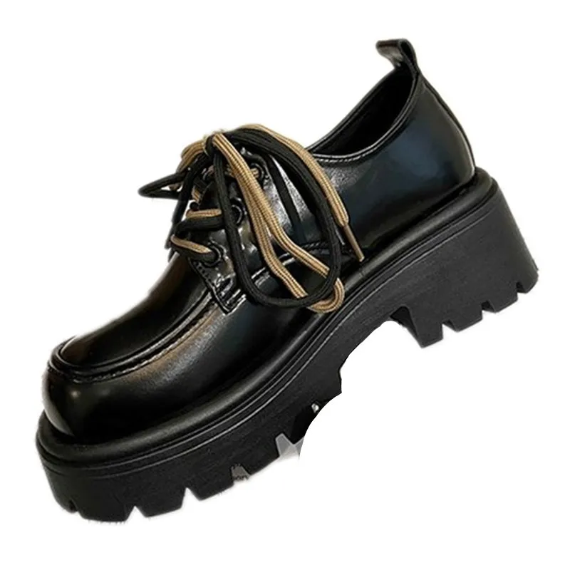 NEW Uniform Shoes Small Leather Shoes Female British Girl Japanese Wild Retro Shoes Lolita Platform Shoes Fashion Comfort Loafer