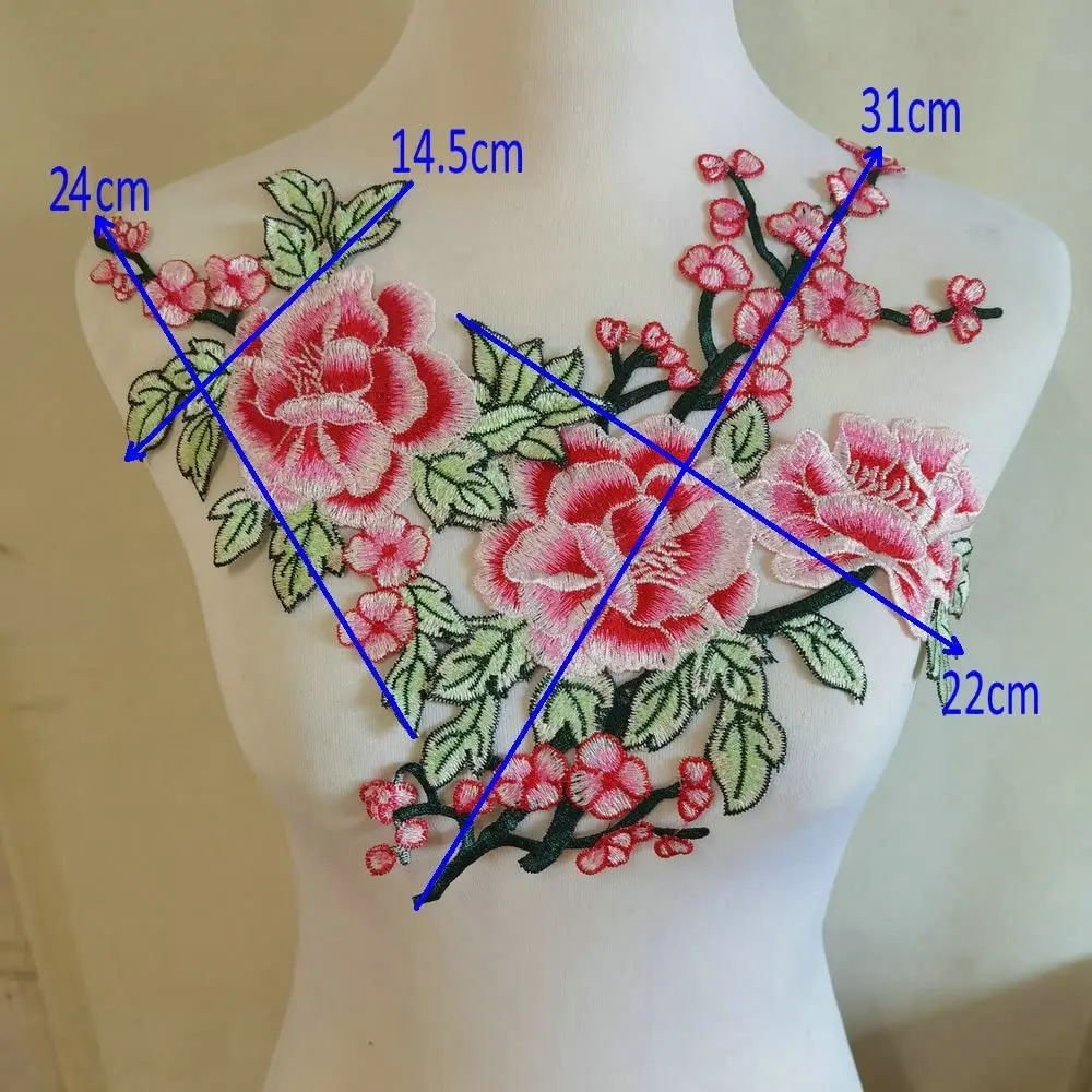 Embroidered Patch Set for Clothing Repair and DIY Decoration