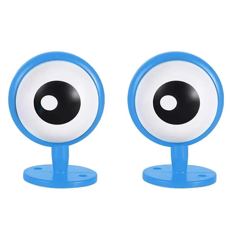 

Funny Motorcycle Helmets Decor Car Eye Personality Decoration For Helmet Cute Helmet Eye Stickers Helmet Decorations Accessories