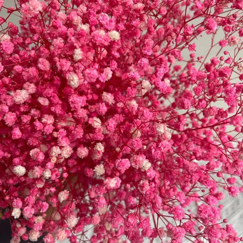

100g Dekoration BabysBreath Gypsophila Natural Dried Preserved Bouquet Flowers Christmas Decoration 2022 Interior Bridal Wedding