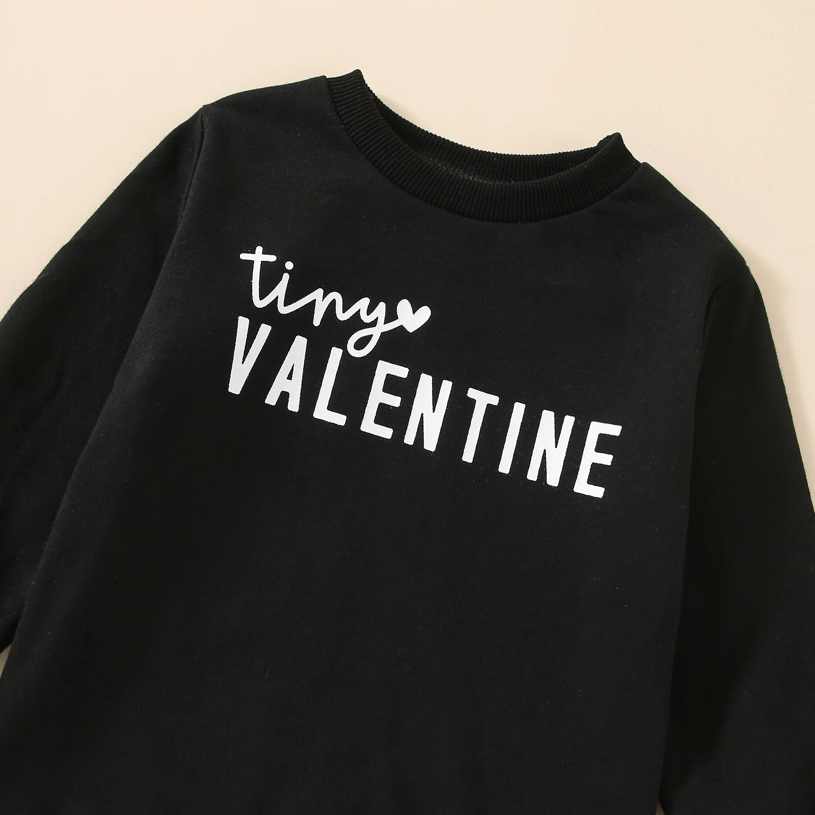 FOCUSNORM 0-24M Valentines Days Baby Boys Casual T Shirts Letter Heart Printed Long Sleeve Pullover Sweatshirt Tops