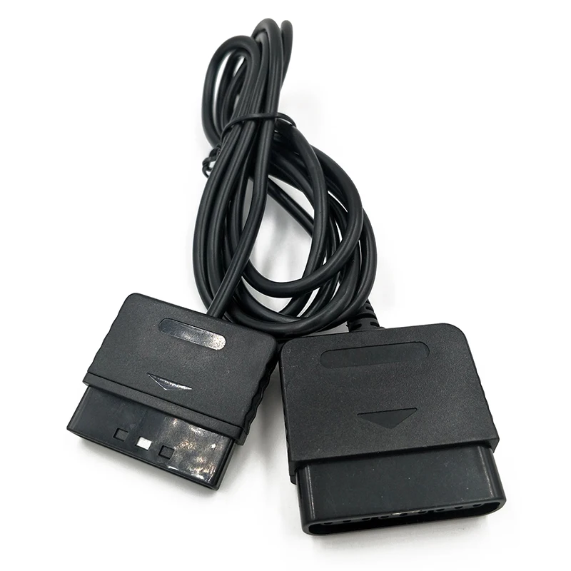 PS2 컨트롤러 댄스 패드 휠 건 콘솔 케이블, 플레이스테이션 2, PS2 익스텐션 케이블 코드, 1.8M