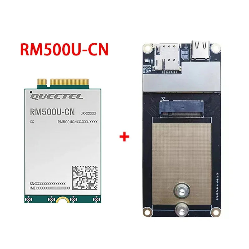 Nuovo Chip Quectel Rm500U-Cn Originale Rm500U Iot/Embb-Modulo 5G Cat 16 M.2 Ottimizzato Con Adattatore Di Tipo C
