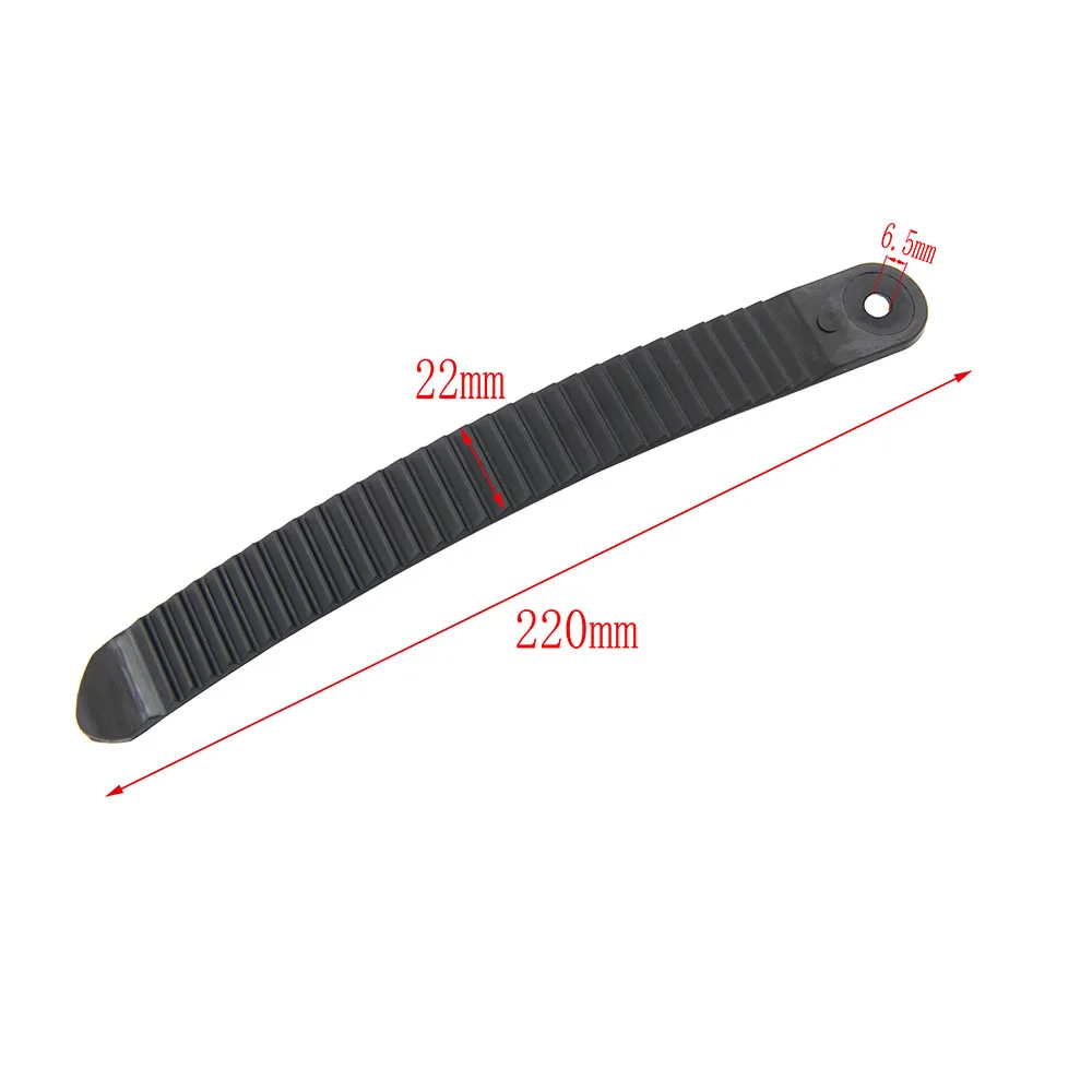 1 Pair Black Snowboard Ankle Ladder Strap Binding Replacement 8.66 Inch Length Snowboarding Ski Accessories 2