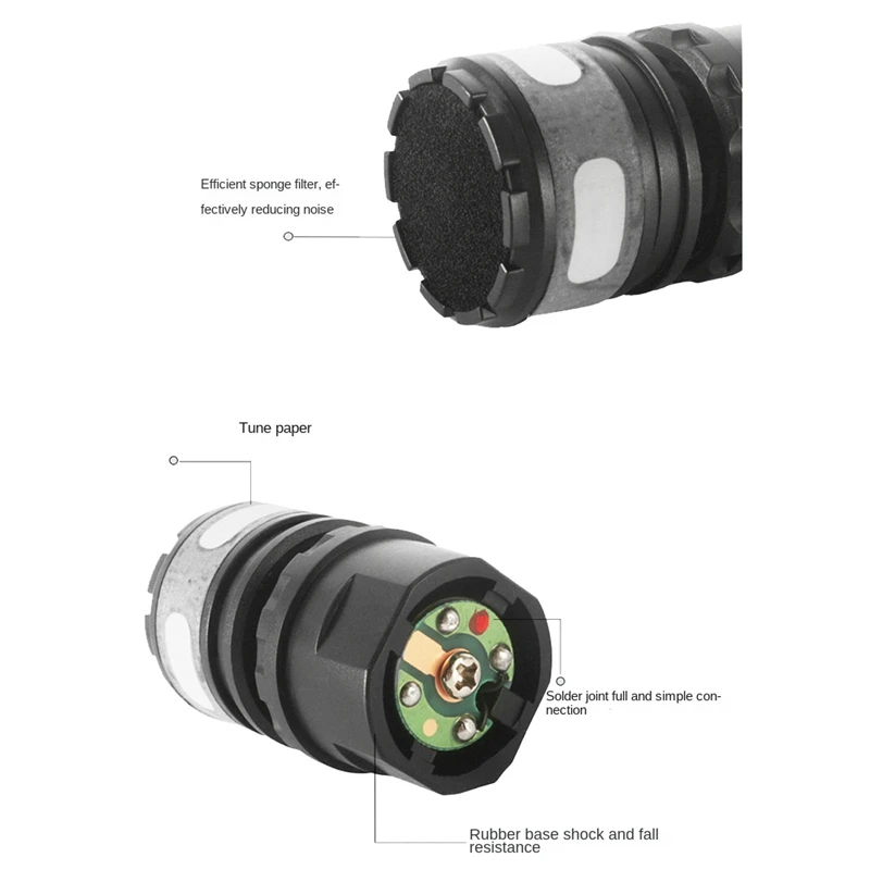 Dynamic Microphone Core Capsules Cartridge Replacement Microphone MIC Core Professional 1 PCS