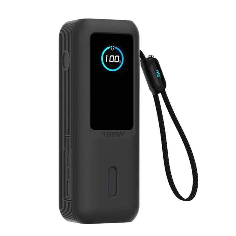 Silicone Travel Carrying Case Power Banks Storage Bag for 165W X7JC