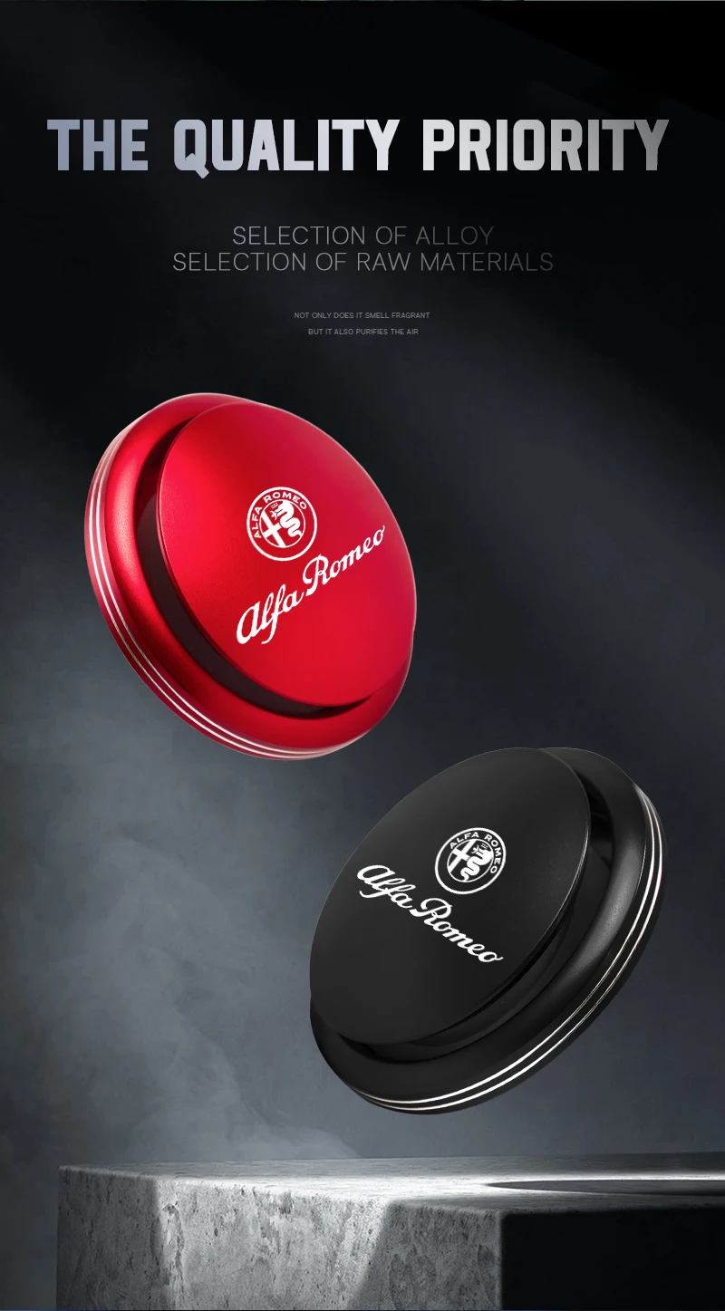 Alfa Romeo Auto Parfum Diffuser - Compacte afmetingen