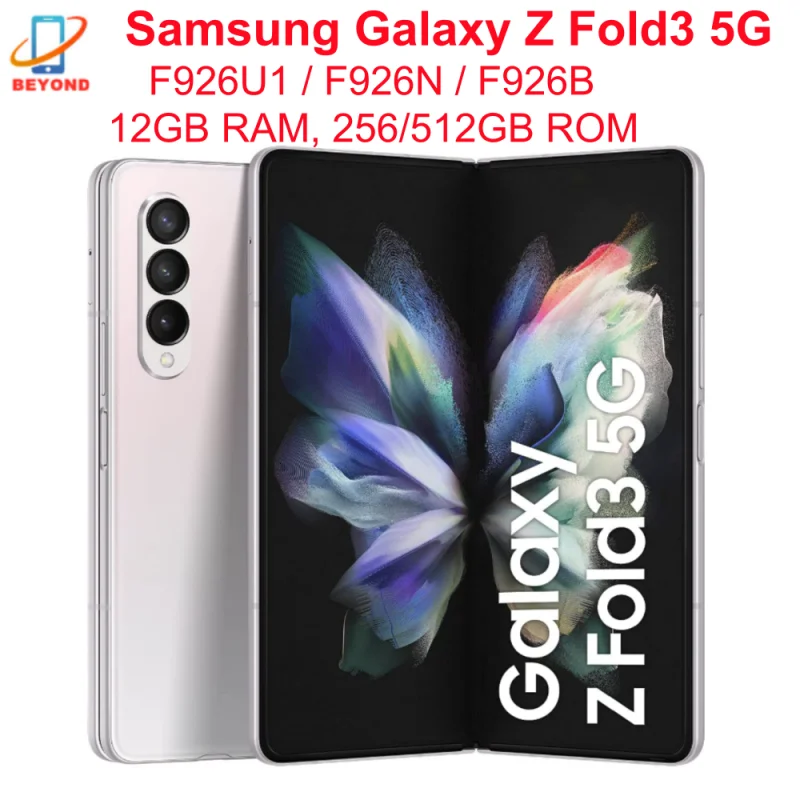 Samsung Galaxy Z Fold3 Fold 3 5G F926U1 F926N F926B 7.6