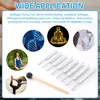 8Pcs 256-512HZ Steel Tuning Fork Set Health Physics Vibration Medical Diagnostic + Mallet Vibration Healing Therapy Medical Tool 6