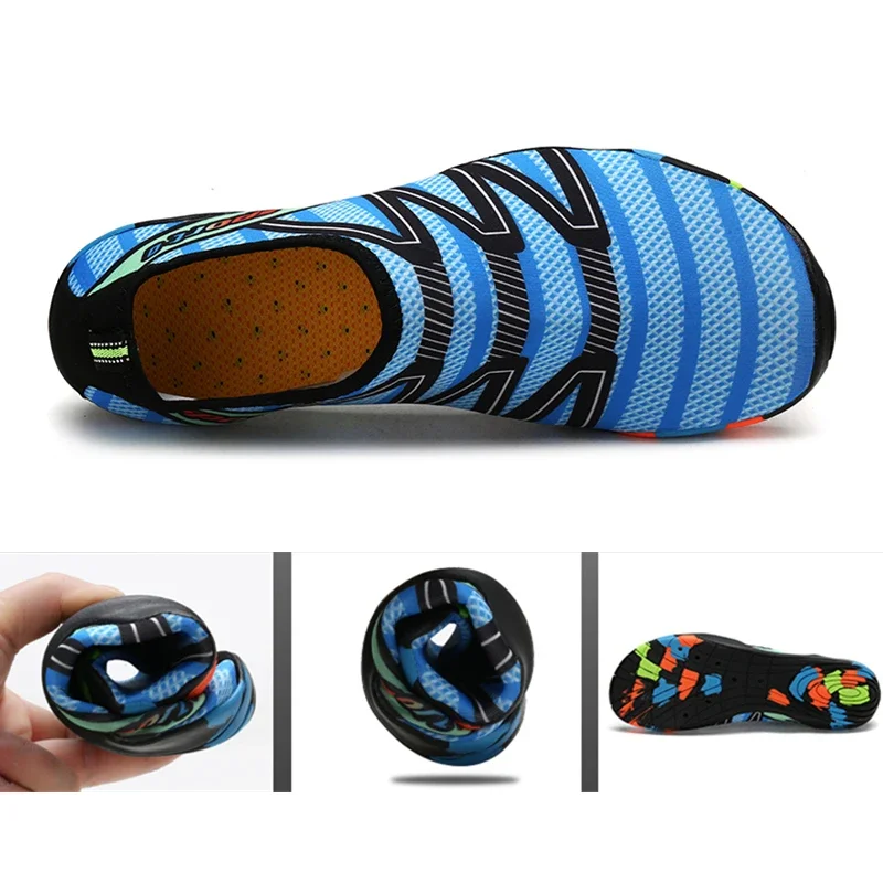 Aqua Barefoot Shoes Water Sports Unisex Swimming Women Outdoor Beach Shoes Gym Yoga Footwear