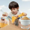 Sea Creatures Sand Beach Toy Set Toys Kids Sandbox Toys Toddlers Sand Toys Beach Tool Kit Bucket Watering Shovel Travel Outdoor 3