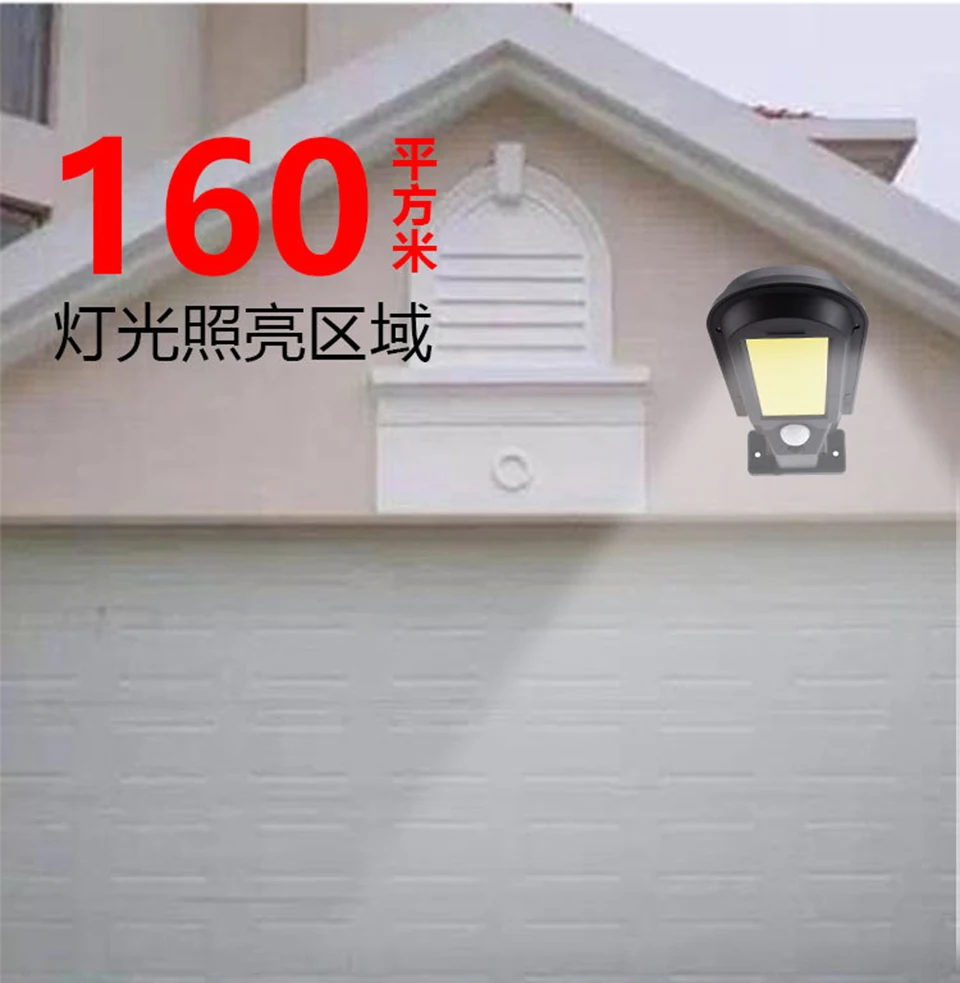 Long Battery Life Solar Light Street Lamp Motion Sensor Built in 18650 Battery Outdoor Powered Sunlight Waterproof cheap solar lights