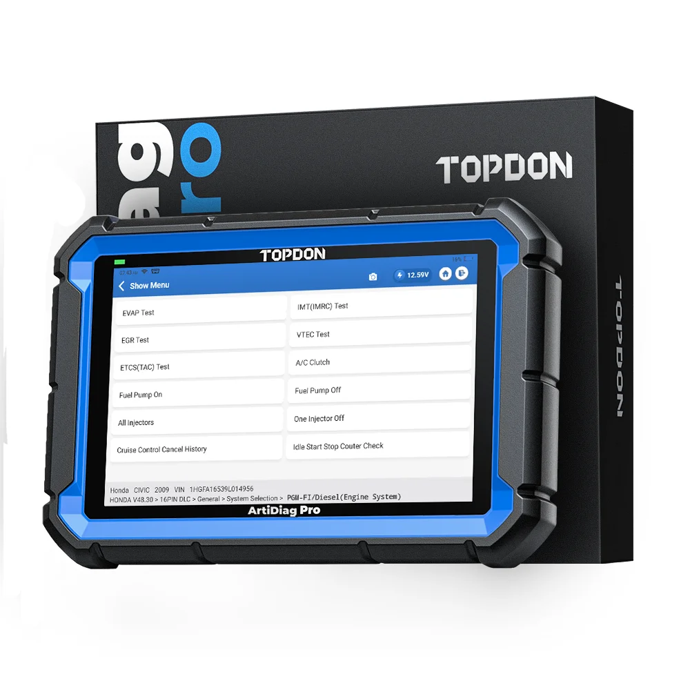 Topdon Artidiag Pro Full System Wireless Blue Tooth Strumenti Diagnostici Per Veicoli Scanner Obdii Obd2