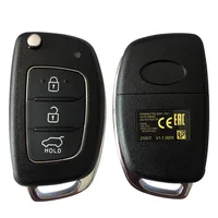 รีโมทคอนโทรลกุญแจรถอัจฉริยะ CN020116 M0000 95430-M0000มีรีโมทสำหรับ Hyundai creta 2016กุญแจพับได้มี80BIT 4D60 433MZ 5
