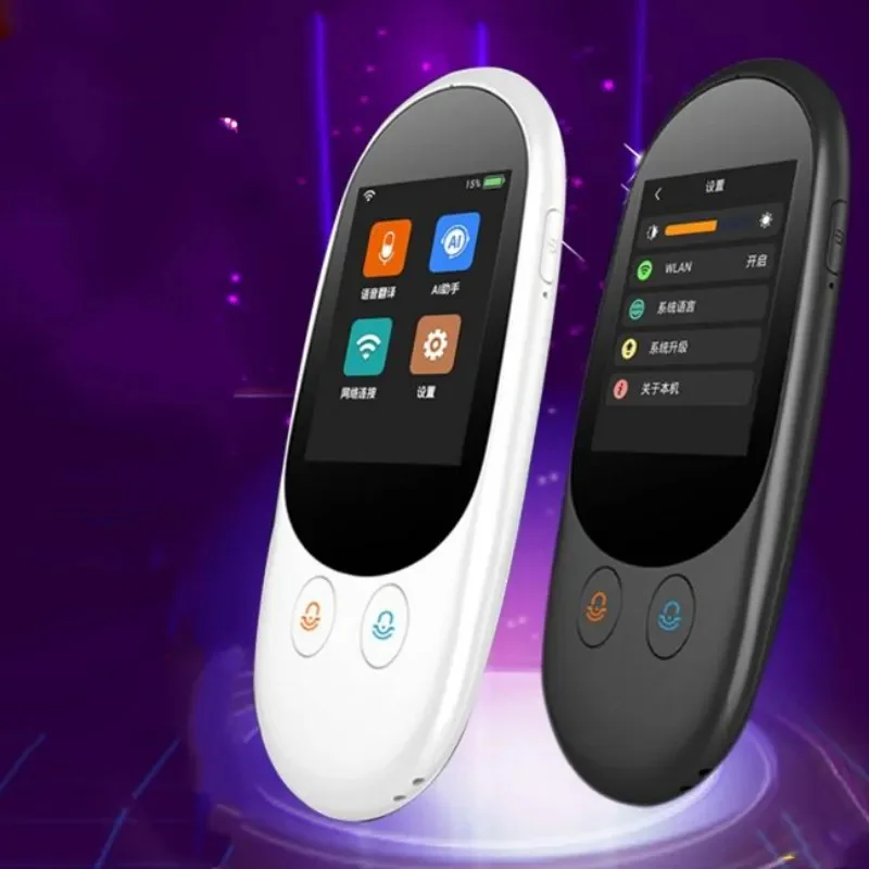 F1A Portable Smart Voice Translator 119 Languages Real Time Traductor Speaker Inteligente Translation Device For Traval voice translator,language translator