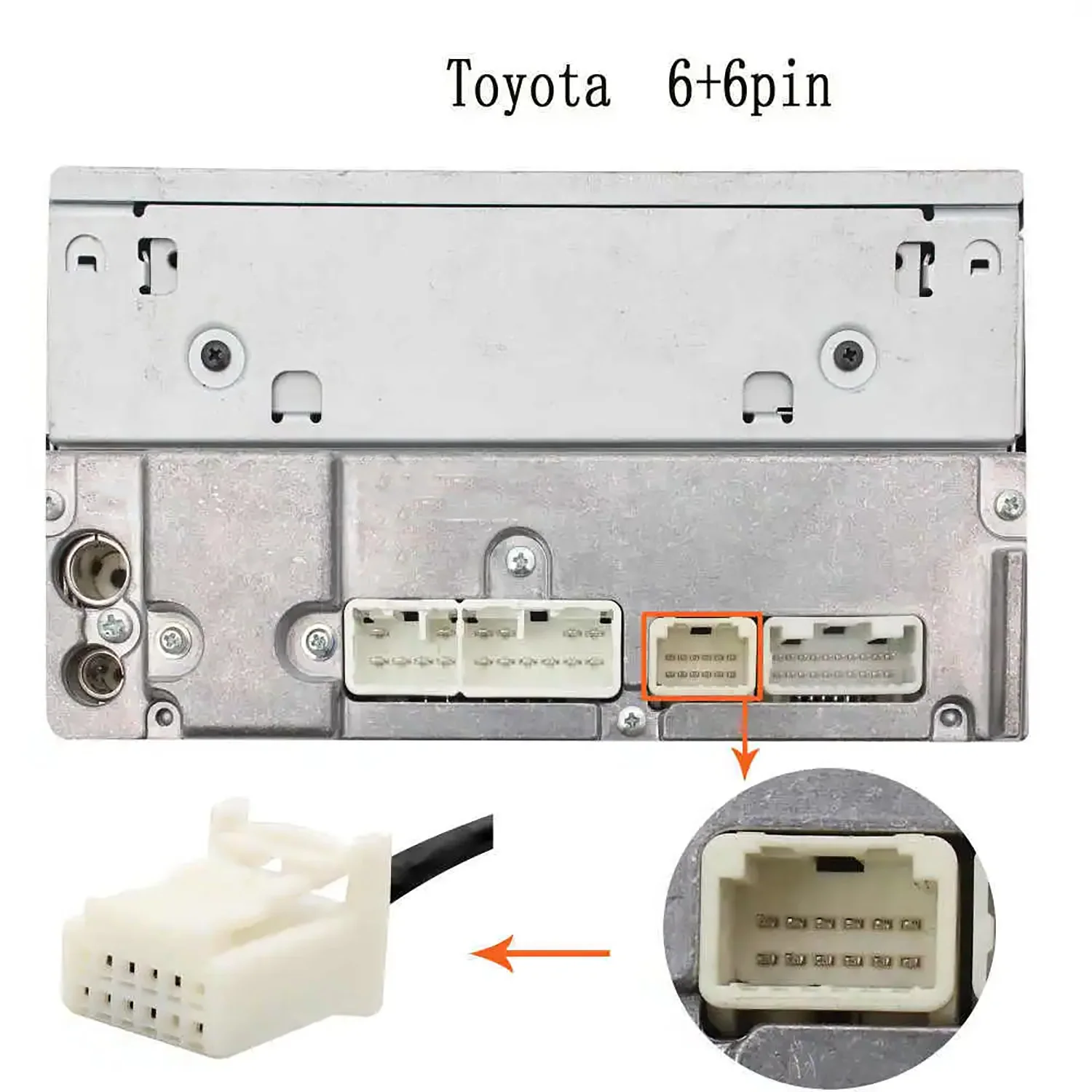 بلوتوث AUX كابل محول لكزس LX570
