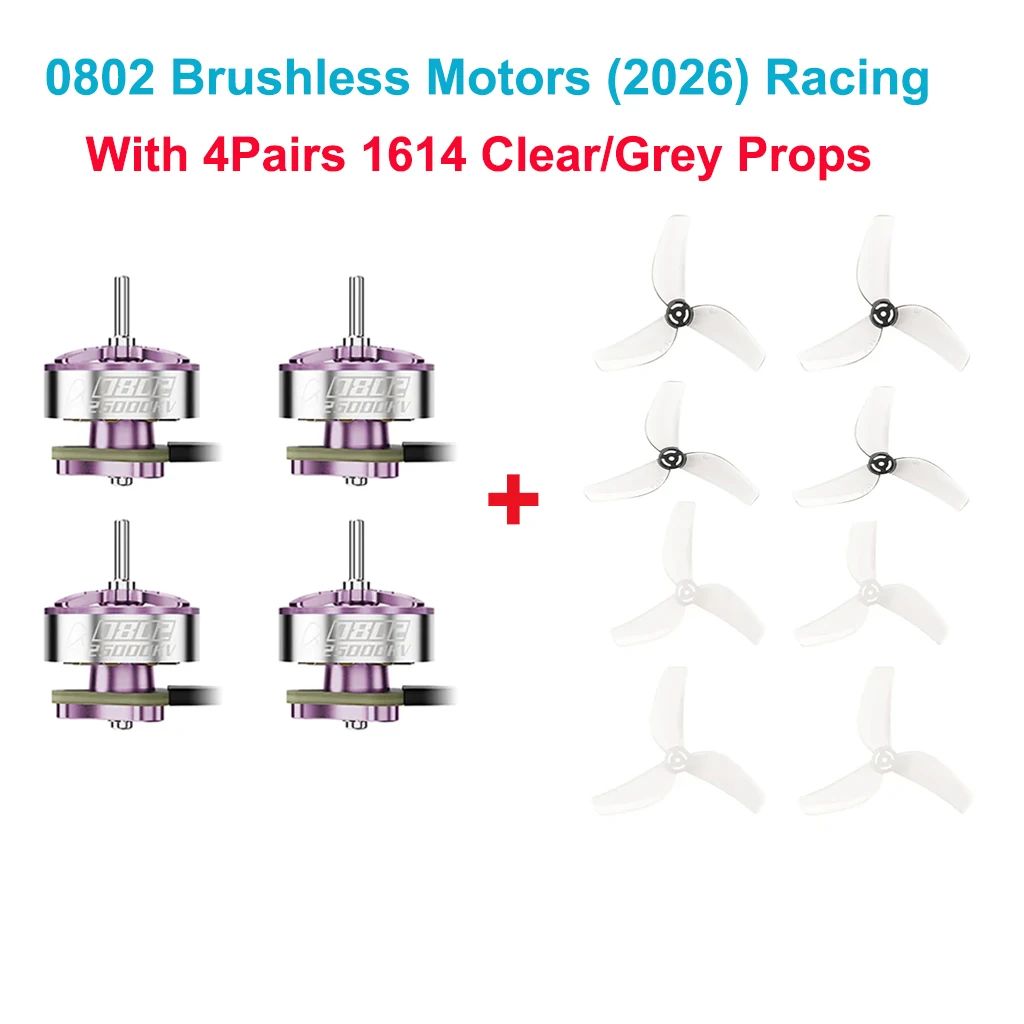 Drone FPV Micro Moteur Coreless 0802/0702 en vol, dynamique pour champion ou freestyle.