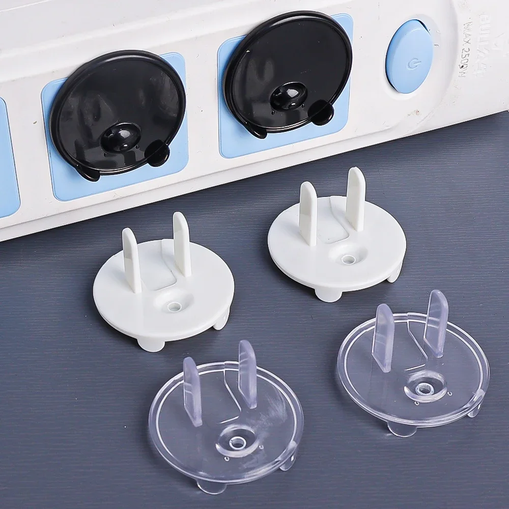 10pcs American Standard Power Outlet Cover Protective Electrical Safety Socket Baby Safe Guard Anti Electric Shock Protectors socket covers