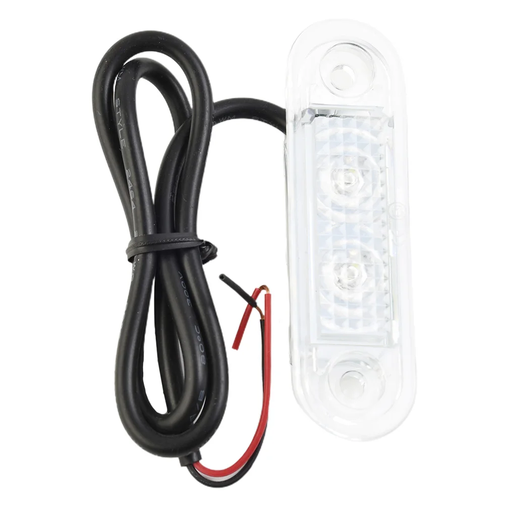 

Brake Light Truck Light Trailer Truck Vehicles Waterproof White Accessories Flush Fit For Kelsa Bar Marker Lamp