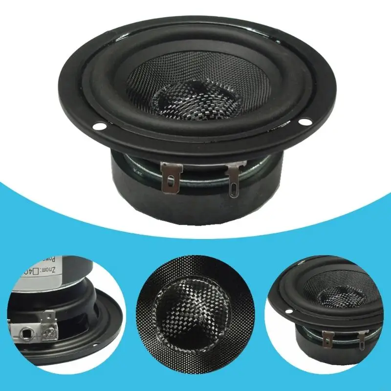 MXLC 3inch Waterproof Subwoofer Hifi Speakers Full Frequency Dynamic 4OHM 15W Speakers