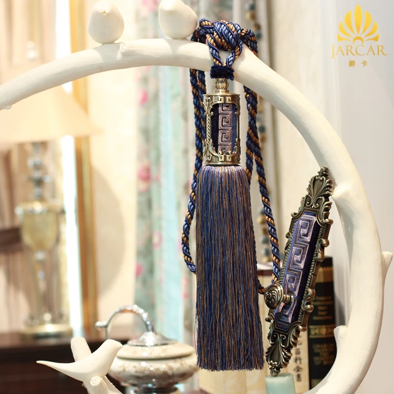 

Новые китайские роскошные большие подвесные блестящие кисточки, Изысканные Классические завязки из сплава, завязки, кисточки, Аксессуары для штор