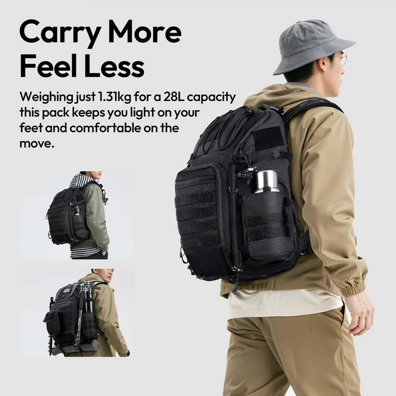 Ulanzi 28L BC007 Tactical Camera Photography Backpack Outdoor - Main Image