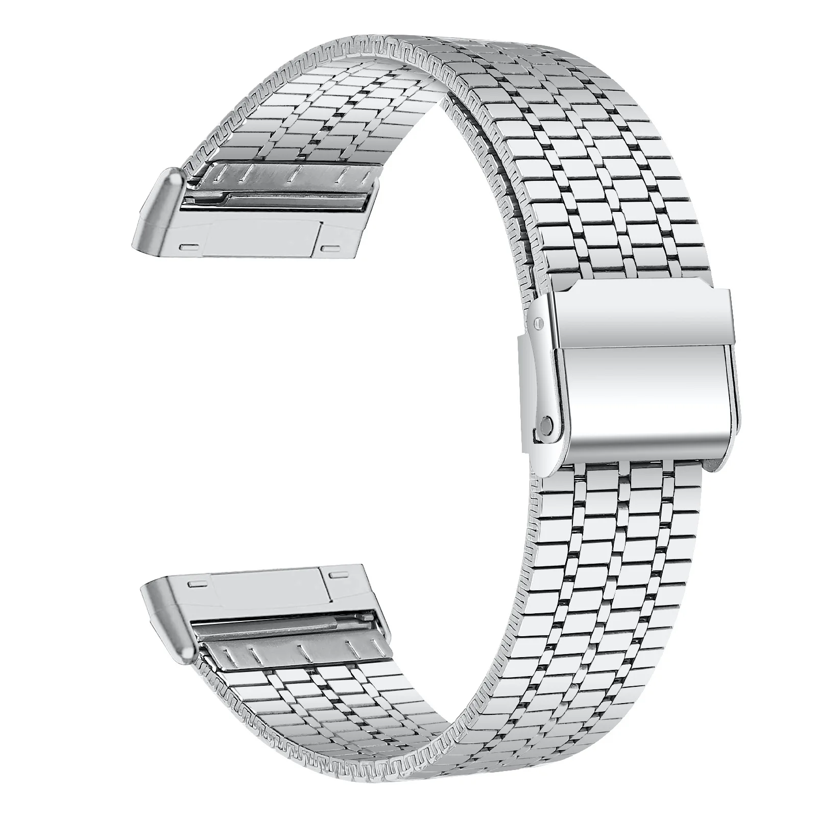 Elegant Stainless Steel Strap Bracelet Replacement Wristband Accessories