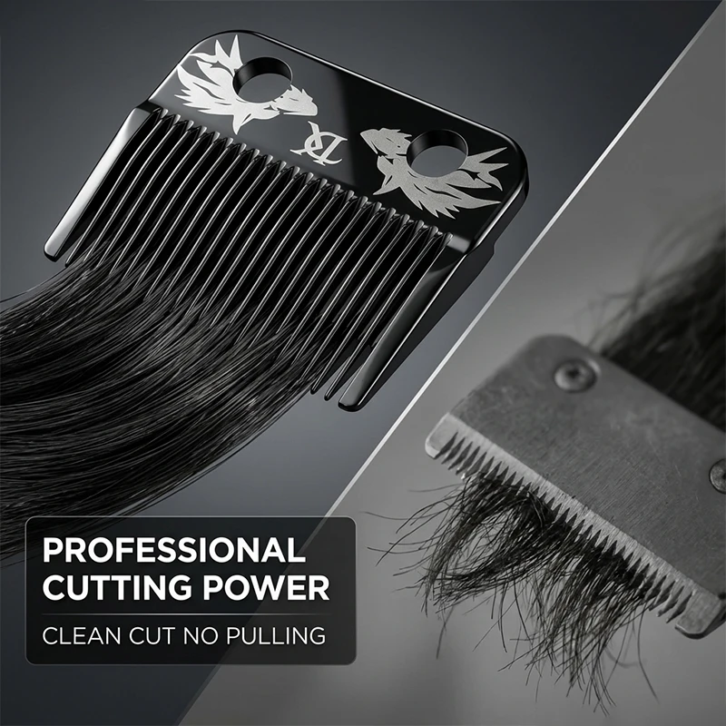 크런치 블레이드 DK SC 에코 프로페셔널 클리퍼 DLC 블레이드 (V003 R66 JC06 H1 V001 8148 M10 JUCAI Madeshow Wmark Kulilang Vgr 호환)