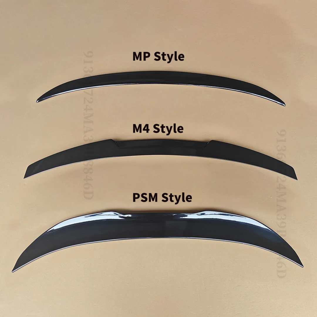 Racing Rear Deflector Airfoil Spoiler Wing Tail for BMW 3 Series F30 F31 (2013–2018) 5