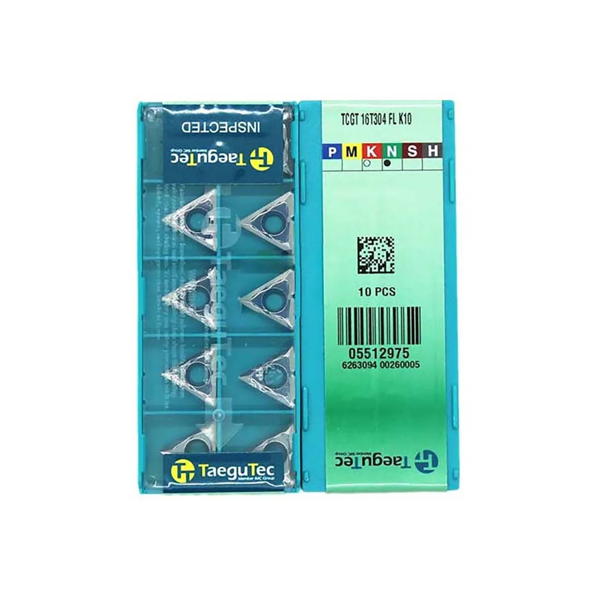 

TaeguTec 100% Original TCGT TCGT16 TCGT16T304 FL K10 Finishing Carbide Turning Inserts Tools