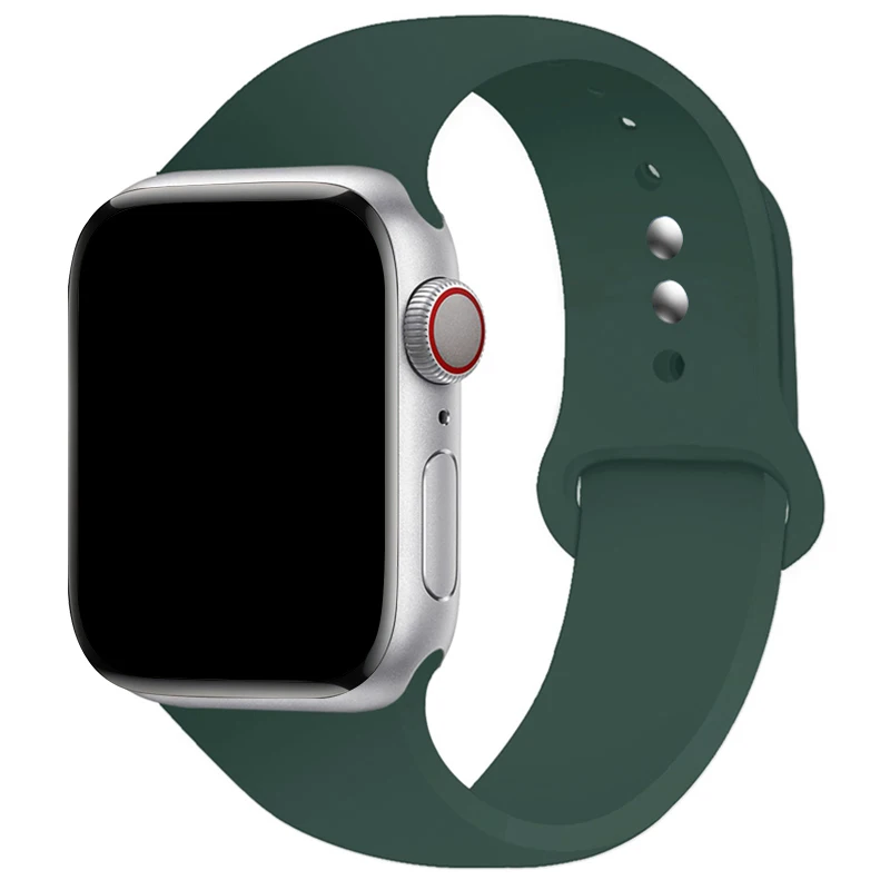 Silicone Sports Band for Smartwatch - Adjustable Loop Bracelet