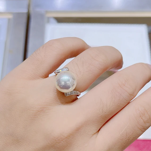 Silver Pearl Ring Design Silver Ring Pinky Finger Astrology Silver