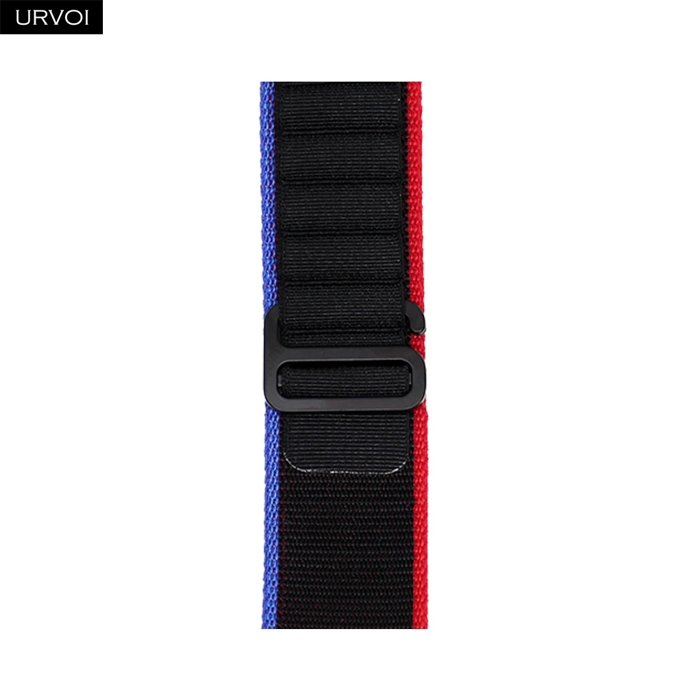 URVOI Black Woven Polyester Alpine Loop Strap with G-Hook Closure