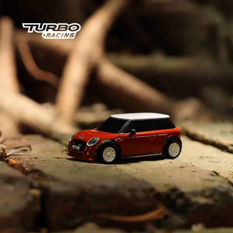 Licensed Mini Cooper F56 3 Door Hatch 1/76 Radio Control Turbo Racing RC Car RTR Kit For Kids and Adults Gift 2
