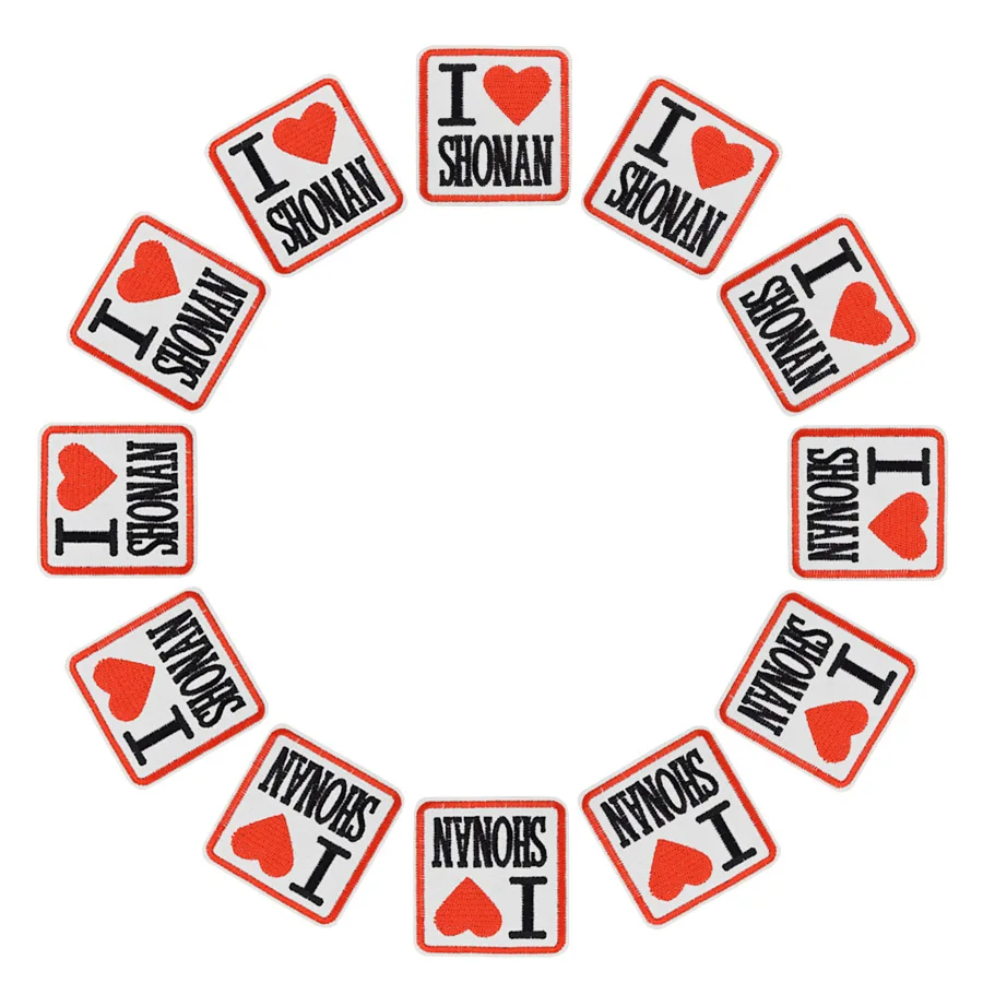 

DIY Patch for Clothes Iron Embroidered Applique for Clothing Apparel Sewing Accessories Patch Badge DIY Shirt Skirt Jacket 10PCS