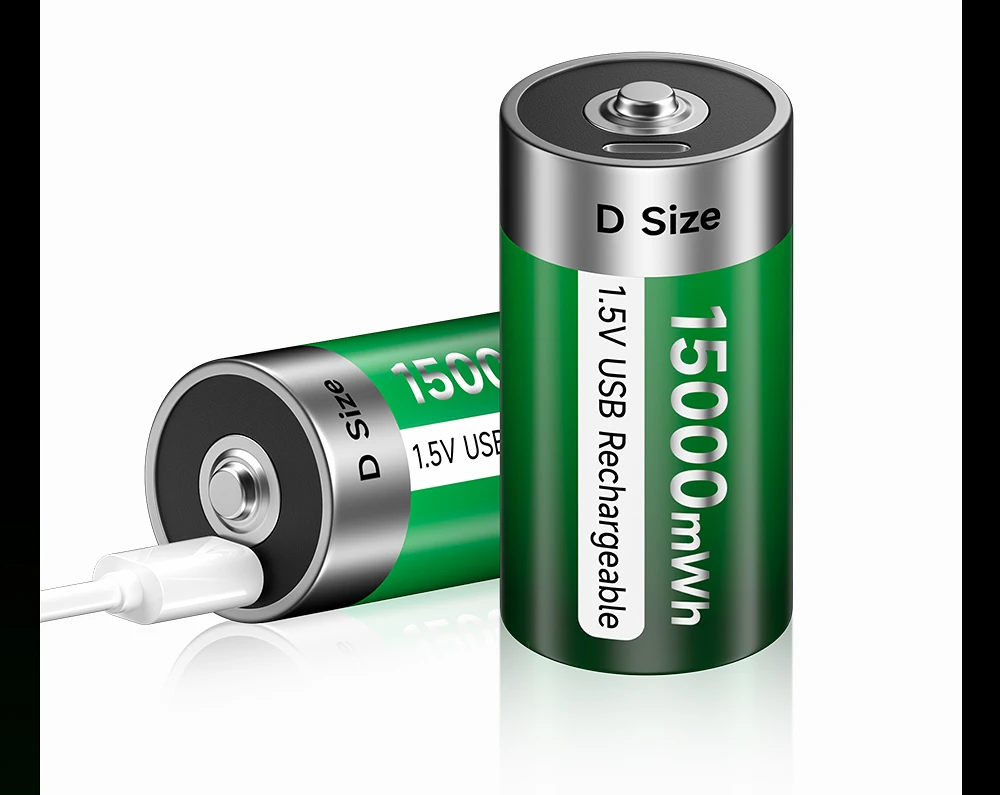 R20 Tipo-C USB Carregar Baterias De Lítio