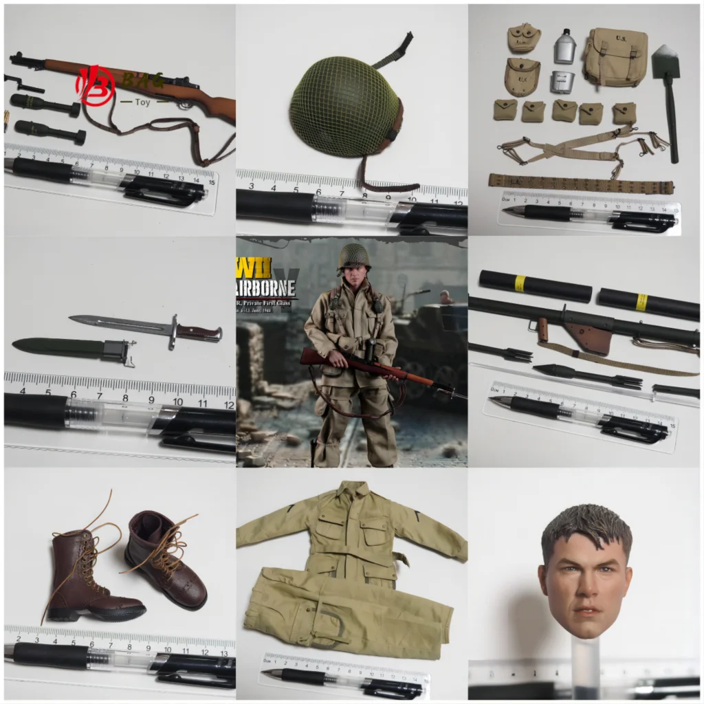 1/6 Action Figures Model Soldier Story SS126 World War II US Army 101 ...