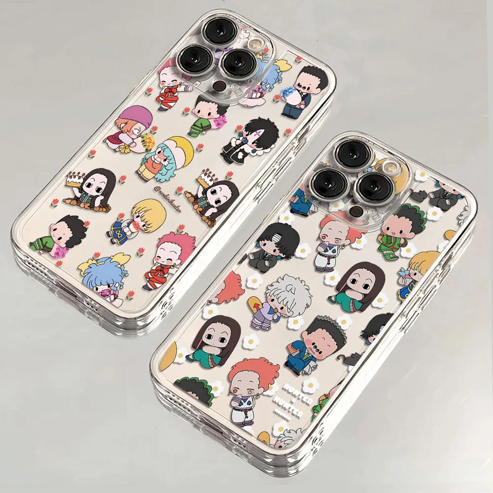 Hunter x Anime Aesthetic Clear Phone Case Design