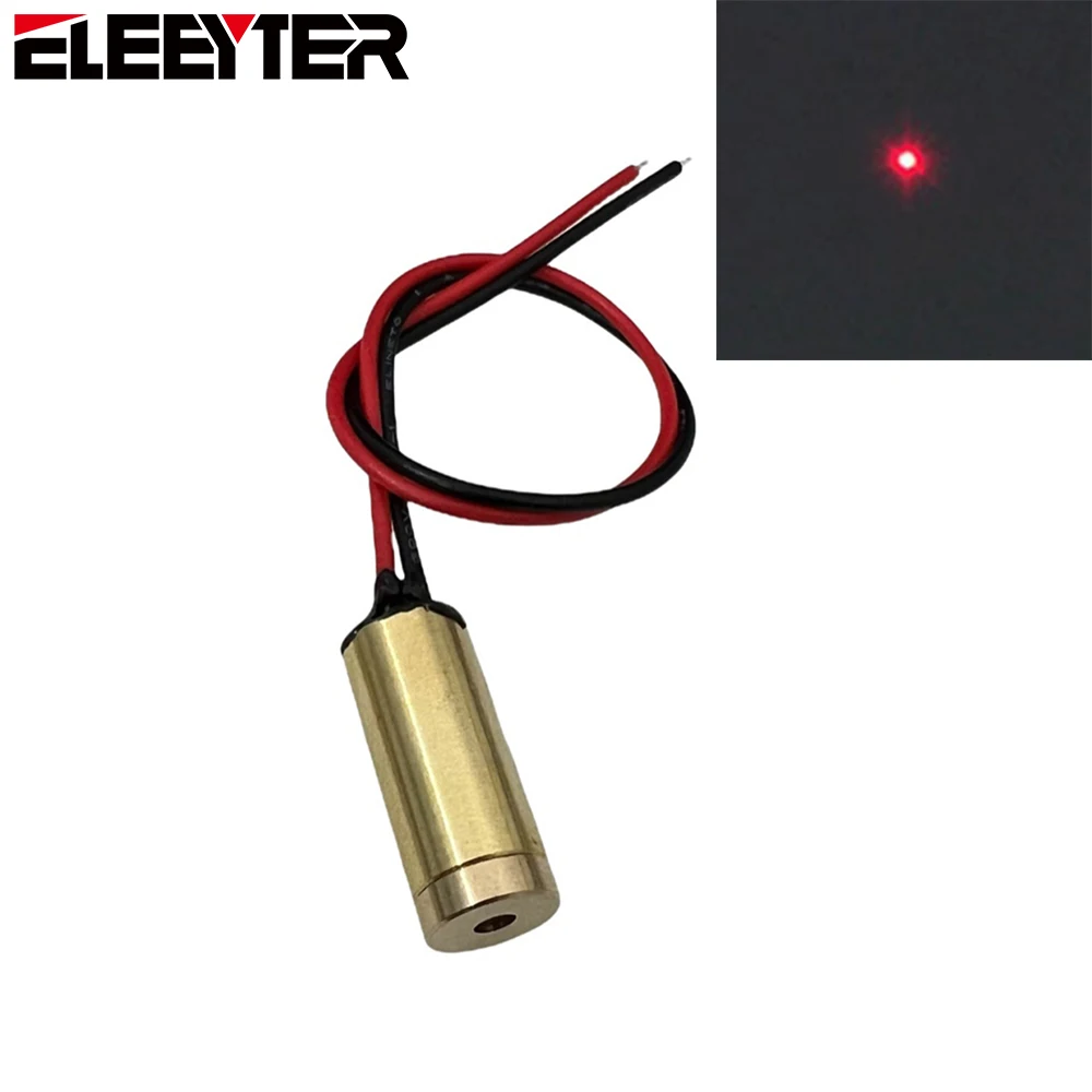 650nm 5mW 3V/5V 9mm Cross Line Dot 9*21mm Industrial MINI Laser Module Red Locate Laser Head LD Module Medical positioning laser module